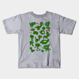 Drawing a Dino From Memory Kids T-Shirt